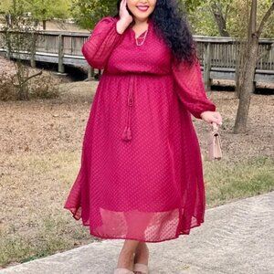 Bloomchic red dress size 22-24